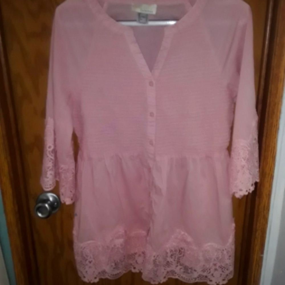 Peasant tunic top